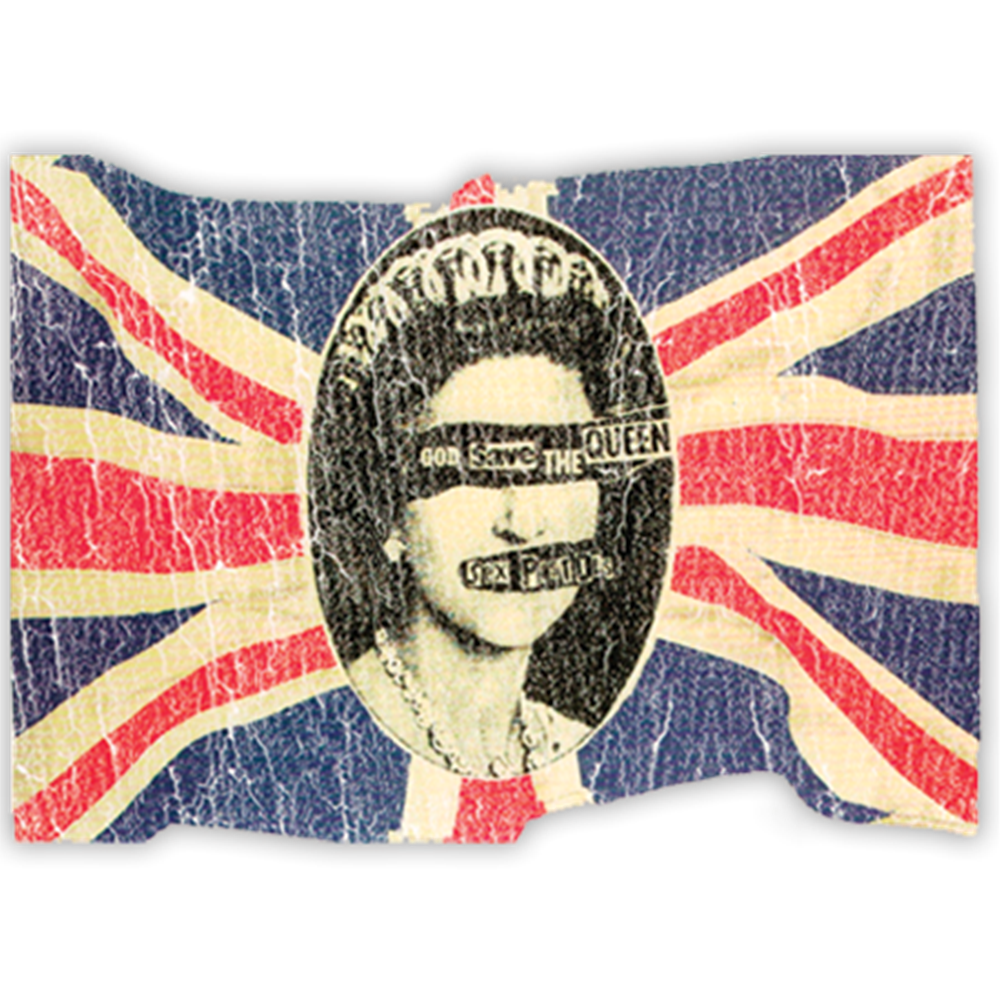 God Save The Queen Postcard
