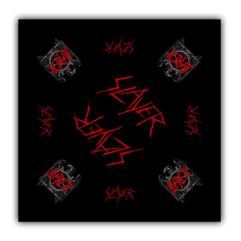 Slayer Multiple Logo Bandana