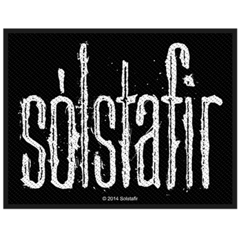 Sólstafir Name Logo Patch