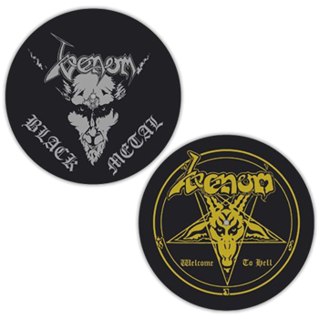 Venom Welcome To Hell / Black Metal Slipmat Set