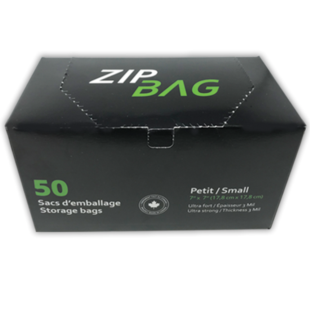 ZIP BAG 50 SMALL ZIPLOCK BAGS
