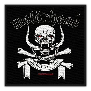 Motorhead March Or Die Patch