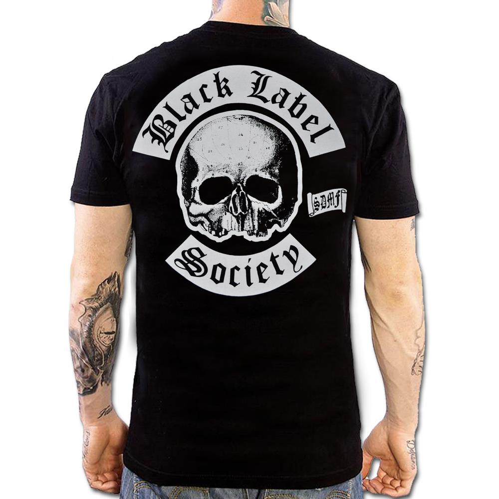 Logo (front) Biker Crest (back) by Black Label Society : LoudTrax Merch