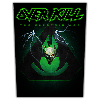 Overkill The Electric Age Backpatch