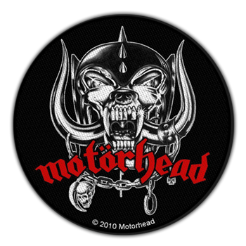 Motorhead Snaggletooth Logo Patch