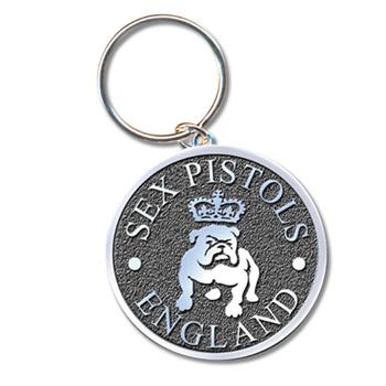 Sex Pistols Bulldog England Keychain