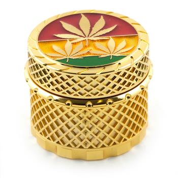  GOLD LEAF RASTA GRINDER