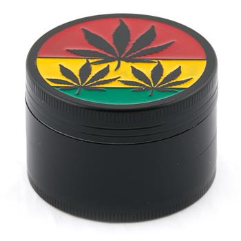  BLACK LEAF RASTA GRINDER