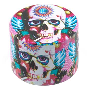  PSYCHEDELIC SKULLS 4 PARTS GRINDER