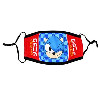 Sonic The Hedgehog 3-Pack Assorted Sonic Face Masks