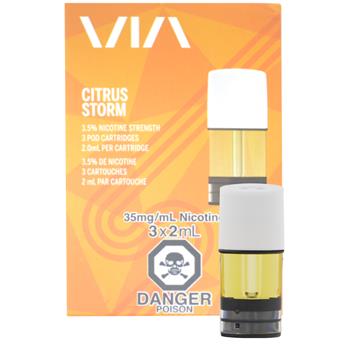  STLTH VIA CITRUS STORM PODS