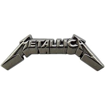 Metallica 3D Logo Metal Pin
