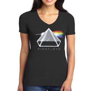 Pink Floyd 3D Prism V-Neck  T-Shirt