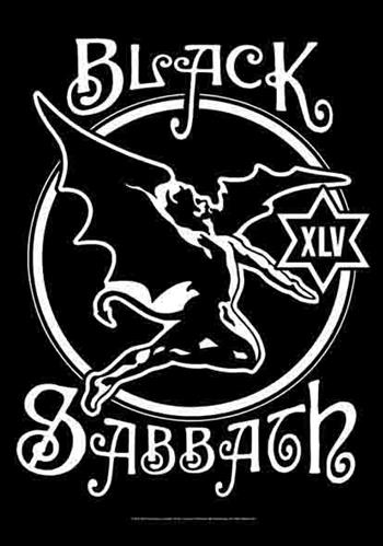 Black Sabbath 45th Anniversary Flag