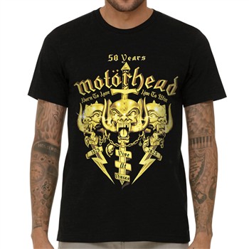 Motorhead 50 Years Swords & Warpig T-Shirt