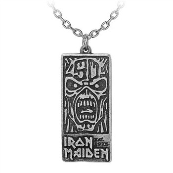 Iron Maiden 50th Anniversary Pendant With Chain