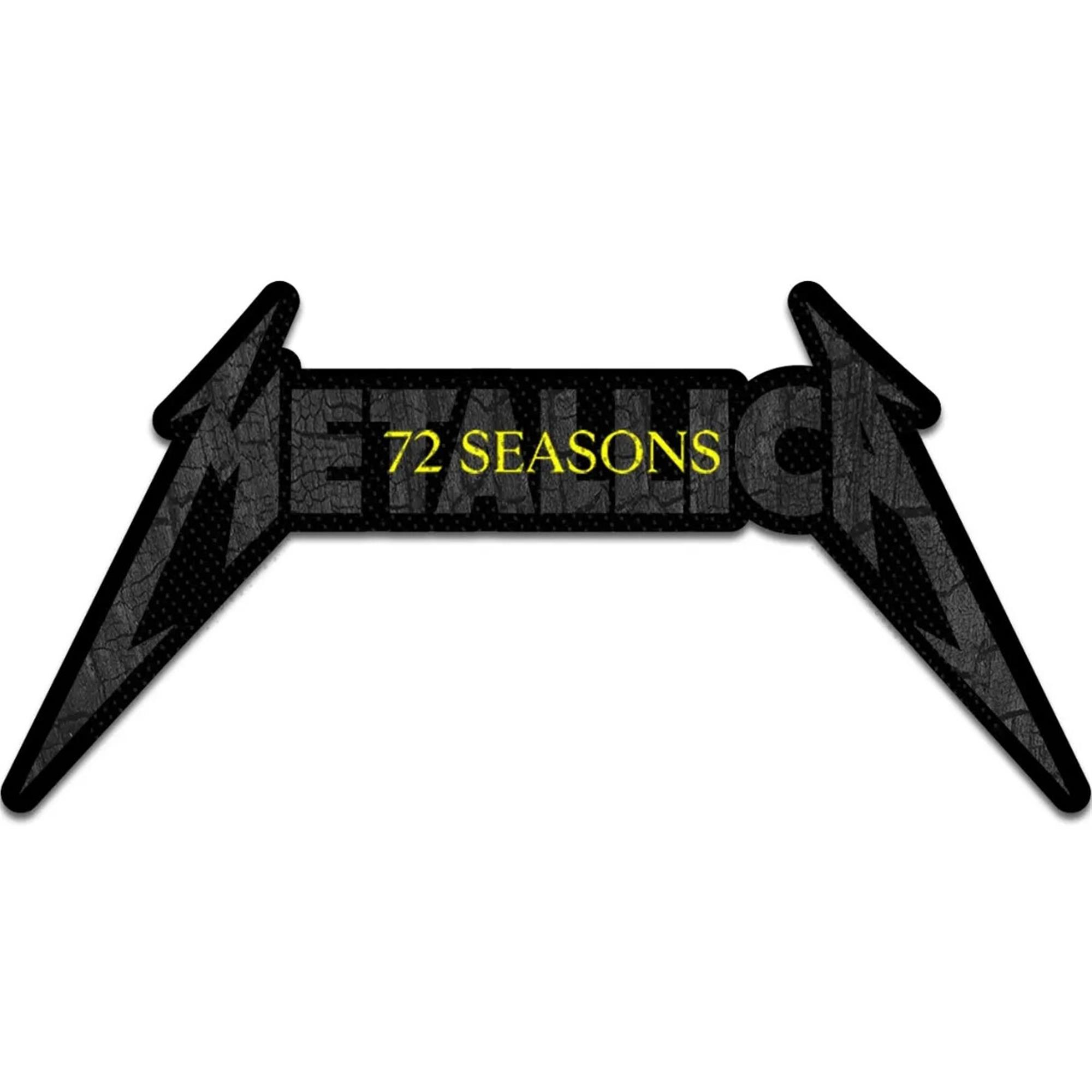 72 Seasons Charred Logo Cut Out Patch