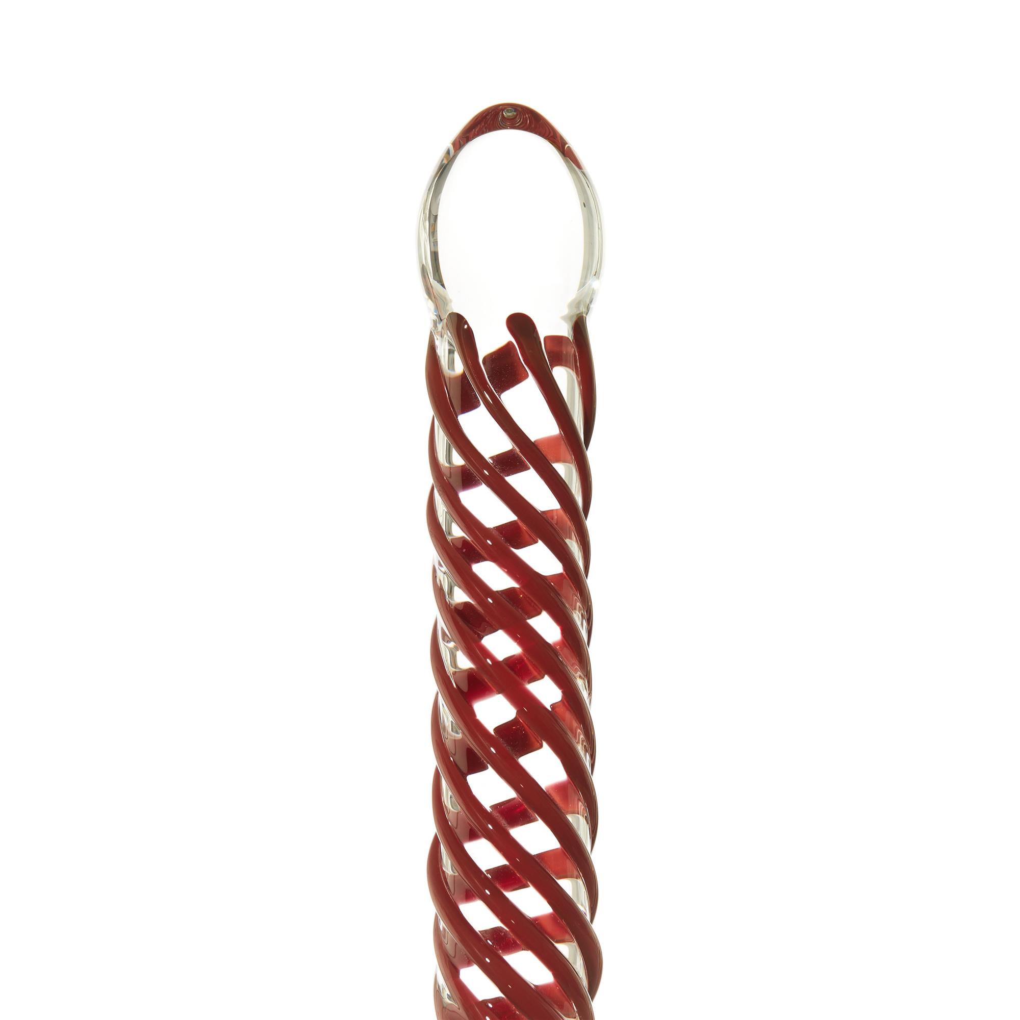 THE RED TWIST DOUBLE-SIDED DILDO