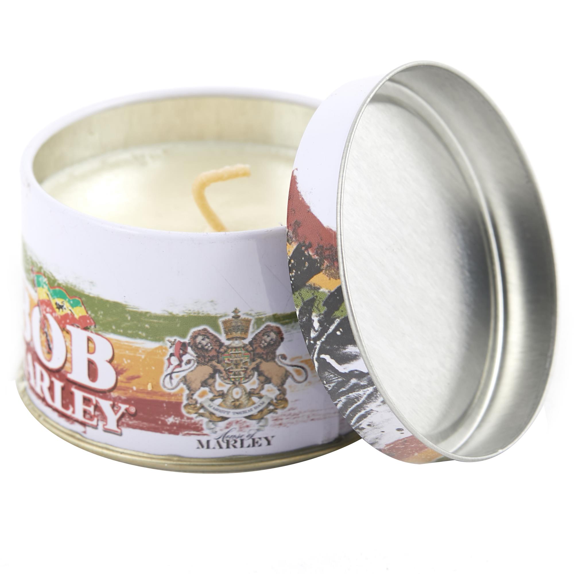 Bob Marley Bob Marley Tin Box Candles Home & Lifestyles GoSensi