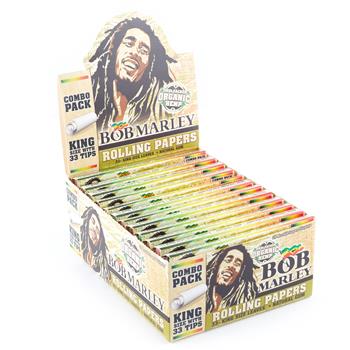 Bob Marley BOB MARLEY ORGANIC KING SIZE + TIPS