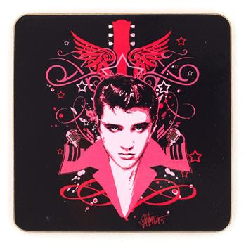 Elvis Presley Instruments Coaster