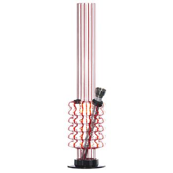  SLINKY STRIPED ACRYLIC BONG