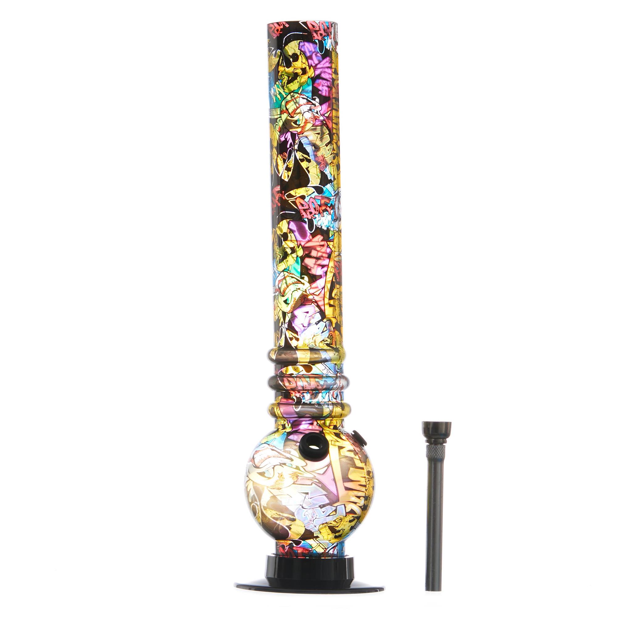 Dirty Graffiti Acrylic Bong Bongs GoSensi