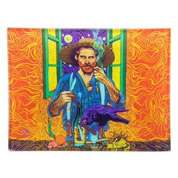  VAN GOGH GLASS TRAY