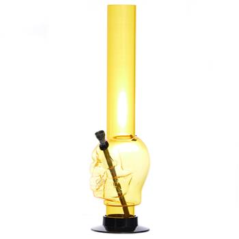  NEON SKULL ACRYLIC BONG