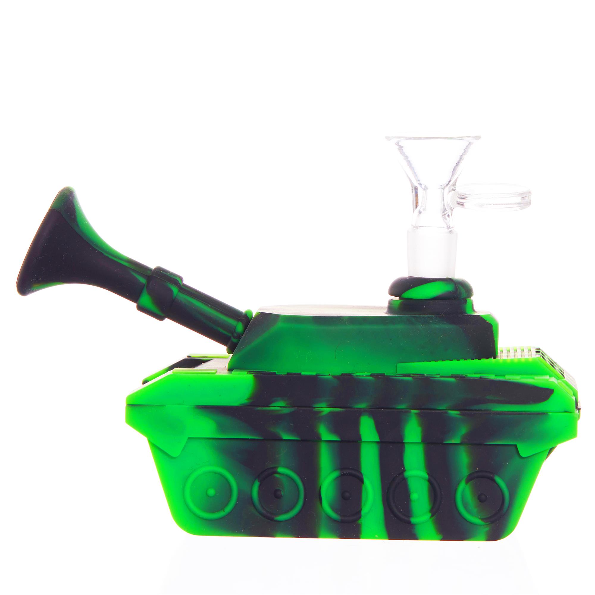 Army Tank Silicone Bong Bongs GoSensi