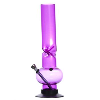  NEON LIGHT TWISTED ACRYLIC BONG