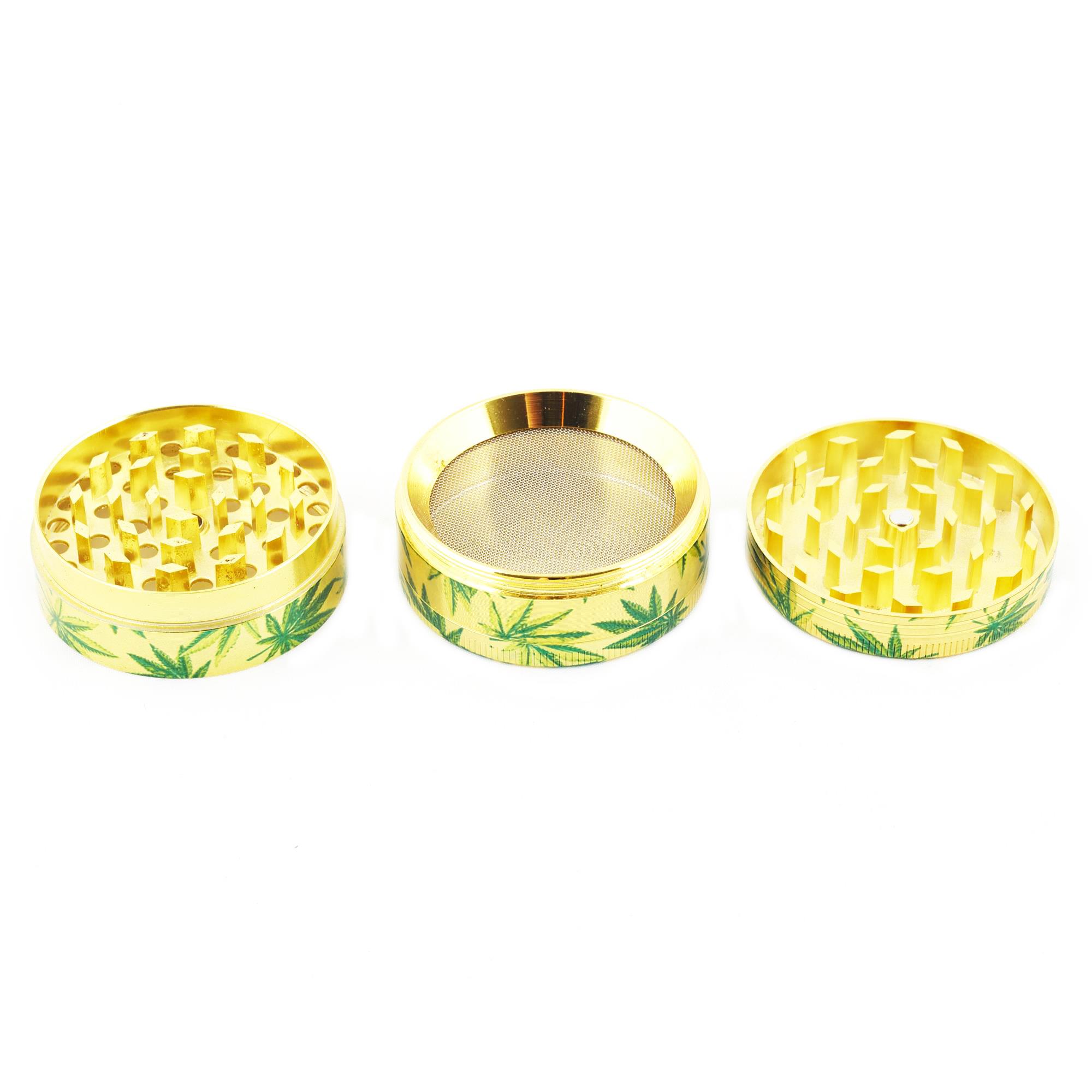 thumbnail image 2 of 1.9" 50mm 4-Part UV Printed Grinder – $100 Bill Design – USA Seller 2 of 6