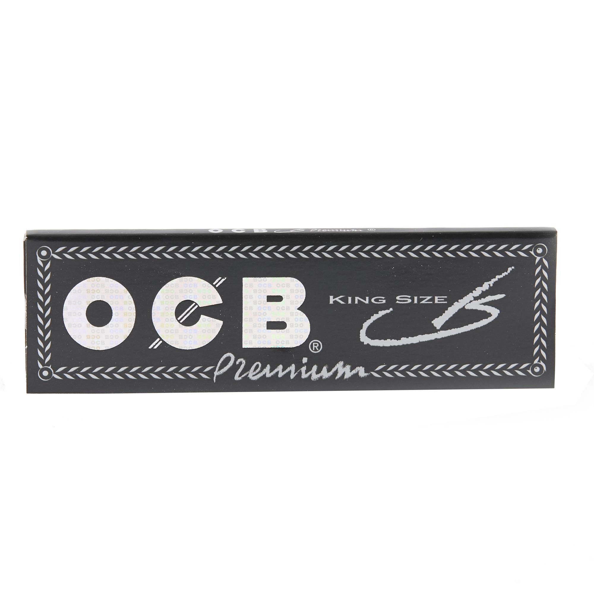 Ocb Premium Black Ks Rolling Papers & Supplies | GoSensi