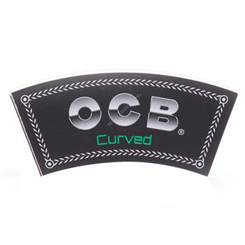  OCB BLACK PREMIUM CURVED PERFORATED TIPS