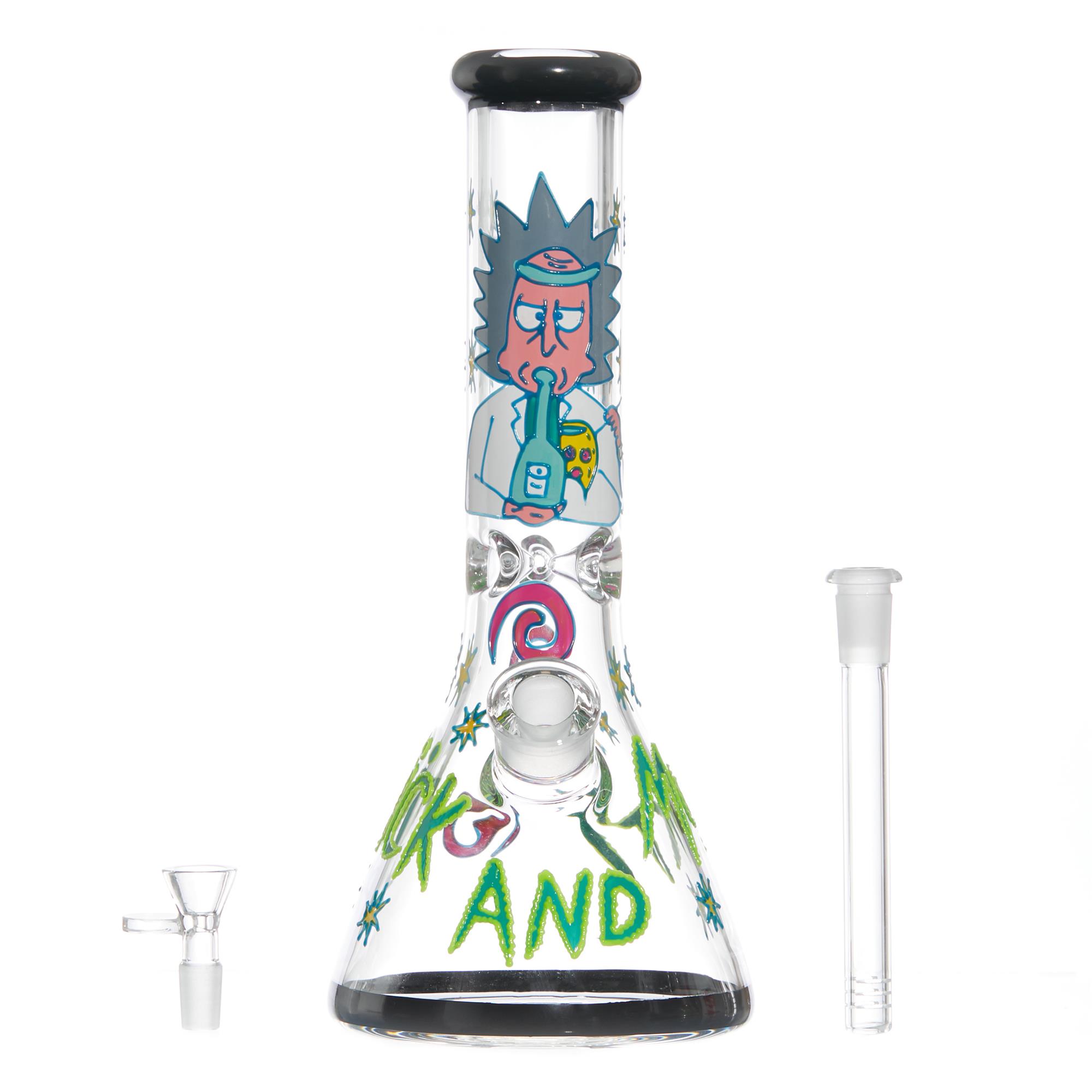 Rick & Morty Rick's Elixir Glass Bong Bongs | GoSensi