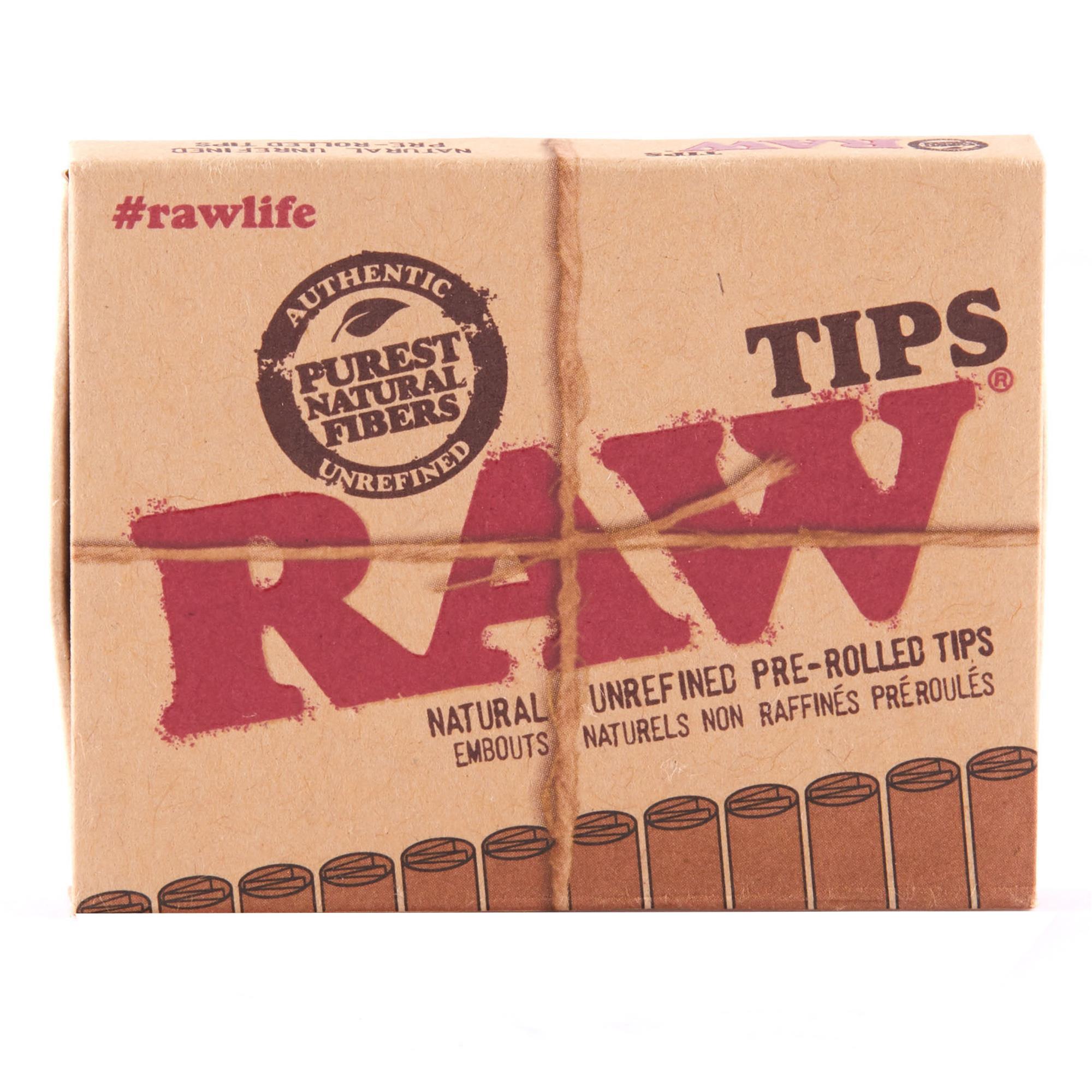 RAW PRE-ROLLED TIPS