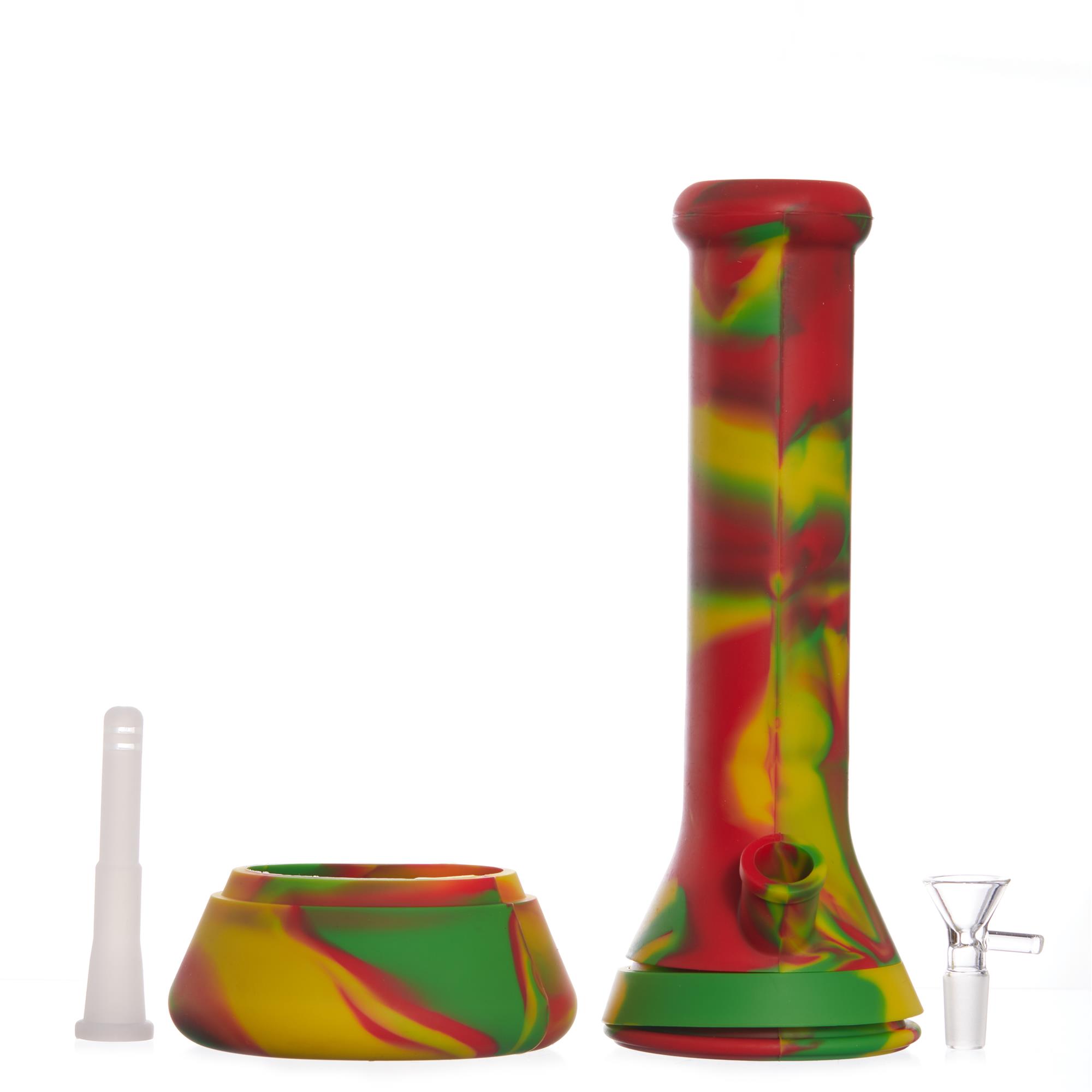 CLASSIC STYLE AND SHAPE SILICONE BONG