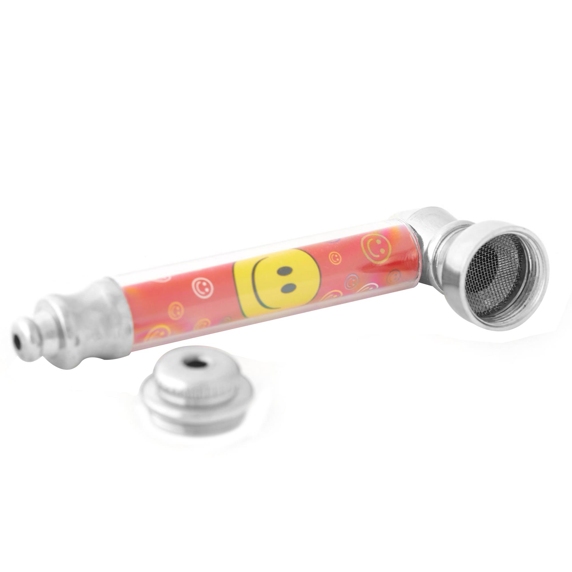 SMILEY FACE METAL PIPE