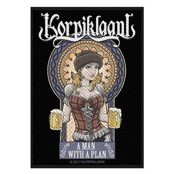 Korpiklaani A Man With A Plan Patch