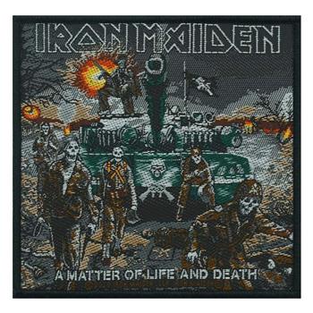 Iron Maiden A Matter of Life And Death Album Cover Patch