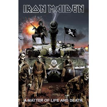 Iron Maiden A Matter Of Life And Death Flag