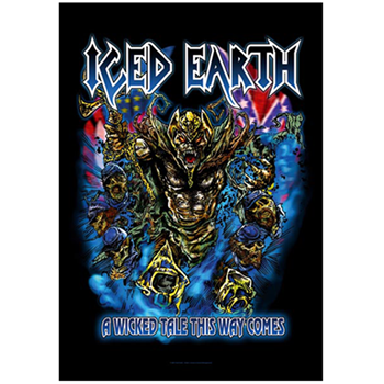 Iced Earth A Wicked Tale Flag