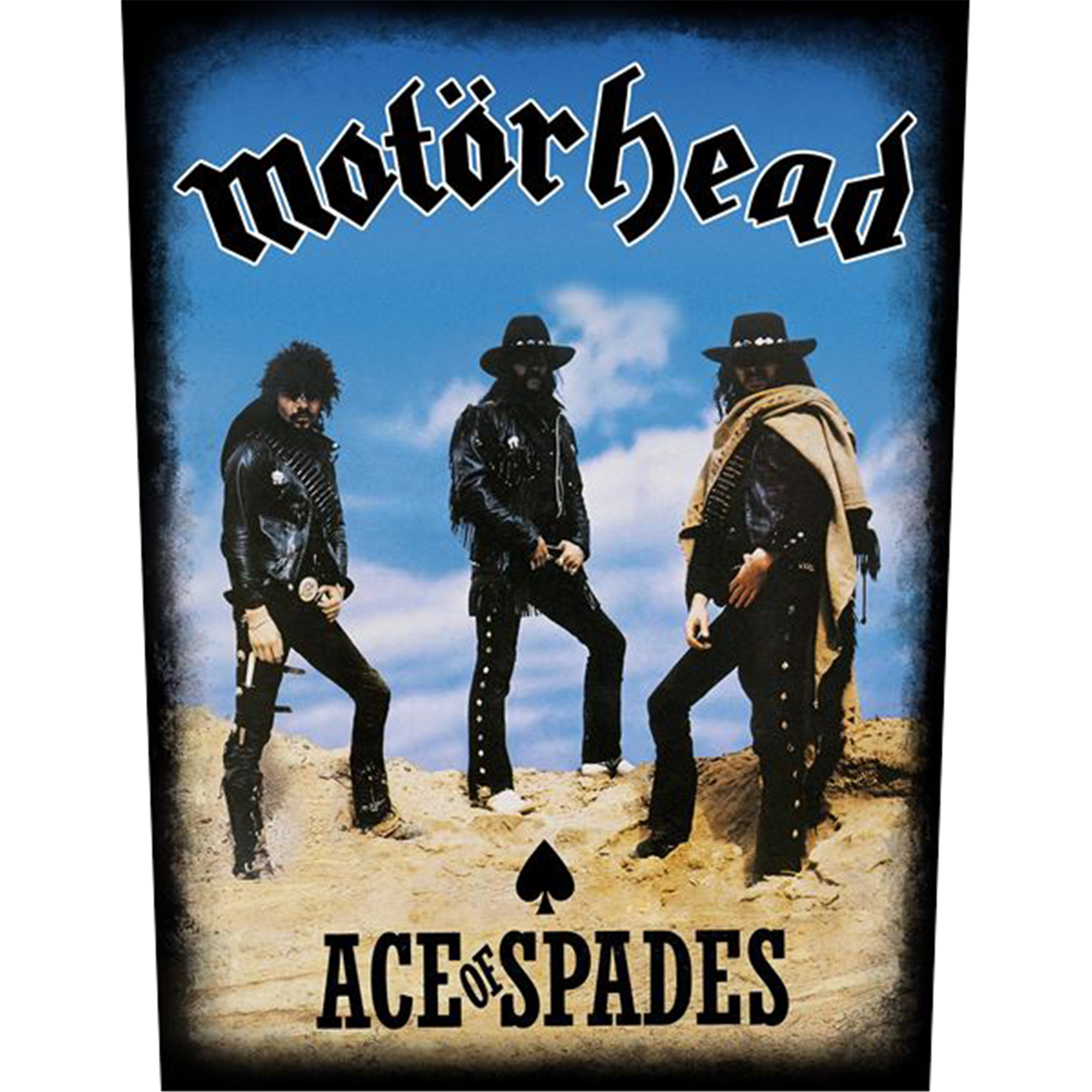 Ace of Spades Album Cover Backpatch