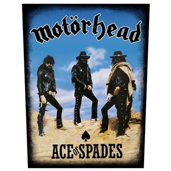 Motorhead Ace of Spades Album Cover Backpatch
