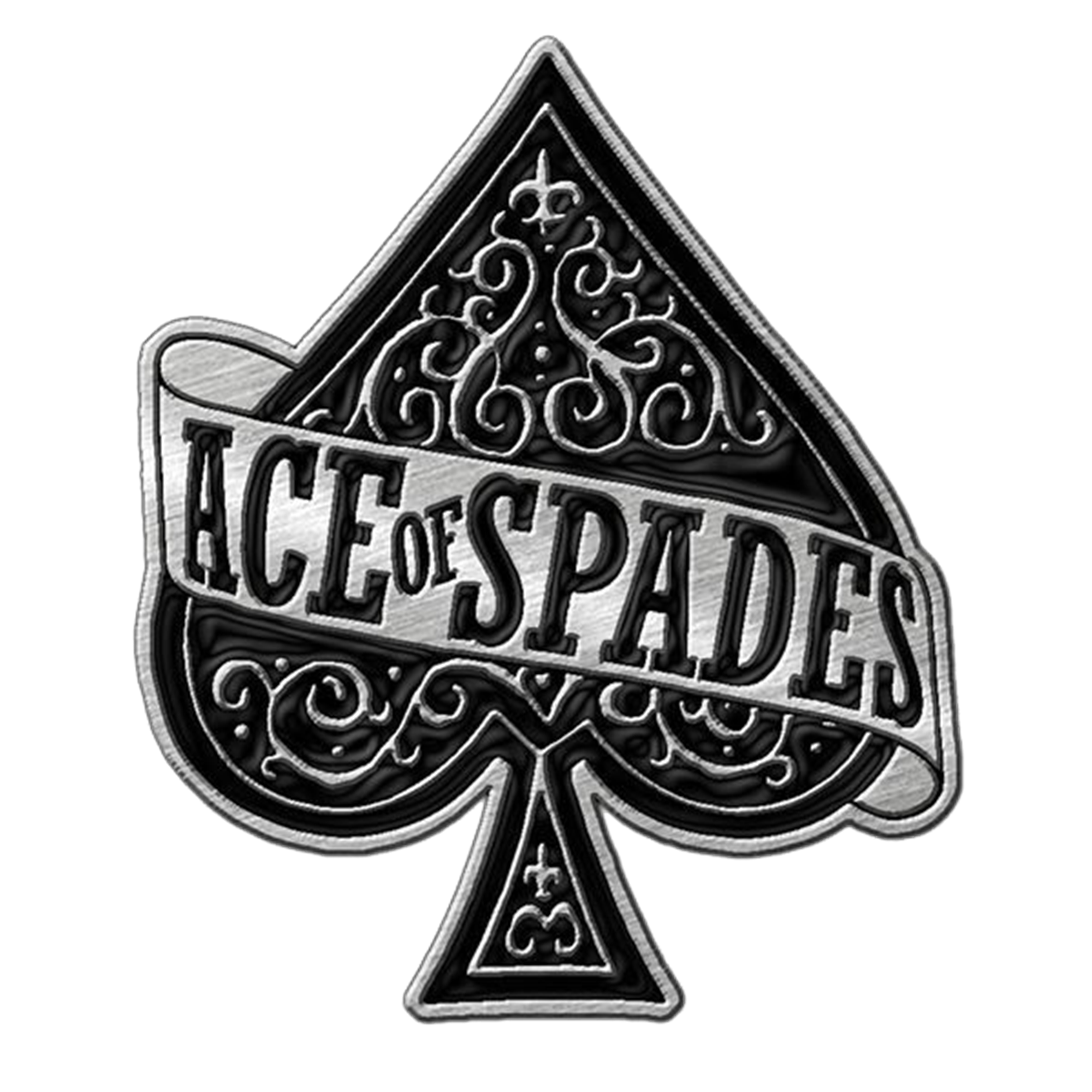 Ace of Spades Metal Pin