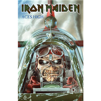 Iron Maiden Aces High Premium Flag
