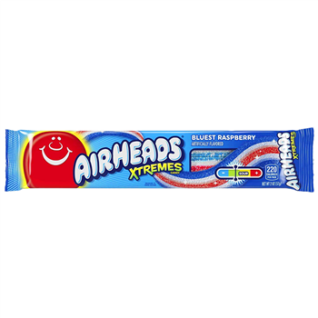  Airheads Xtremes Bluest Raspberry Belts - 57g