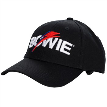 David Bowie Aladdin Sane Bolt Logo Baseball Cap