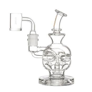  ALEAF FAB EGG GLASS DAB RIG W/ THERMAL BANGER