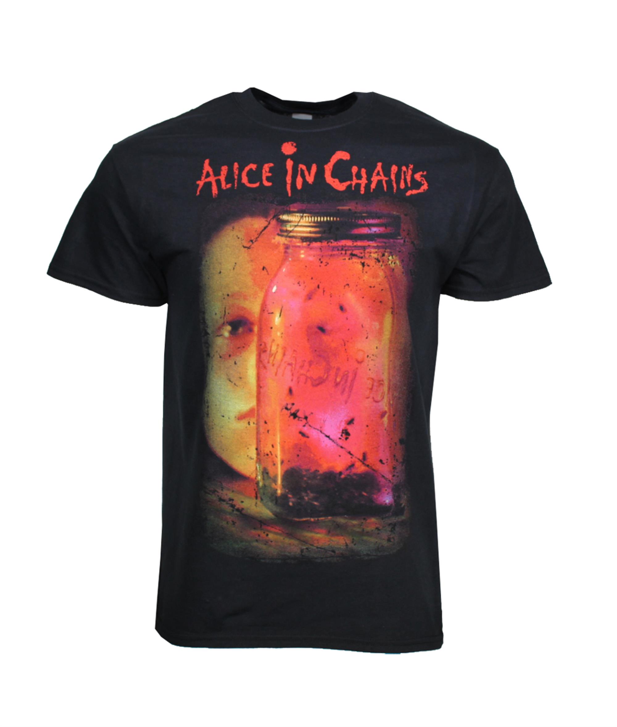 Alice In Chains Alice In Chains Jar Of Flies TShirt Men Loudtrax Alice In Chains Alice In Chains Jar Of Flies TShirt Men Loudtrax